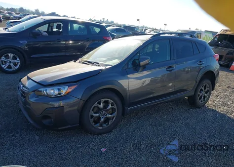 2021 Subaru Crosstrek Sport from USA, damaged, VIN JF2GTHSC4MH681400